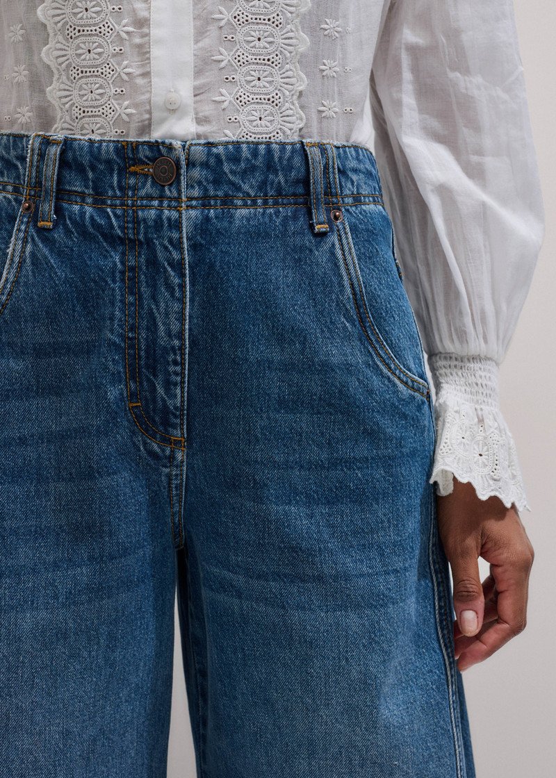 Engineered Wide Jean 5