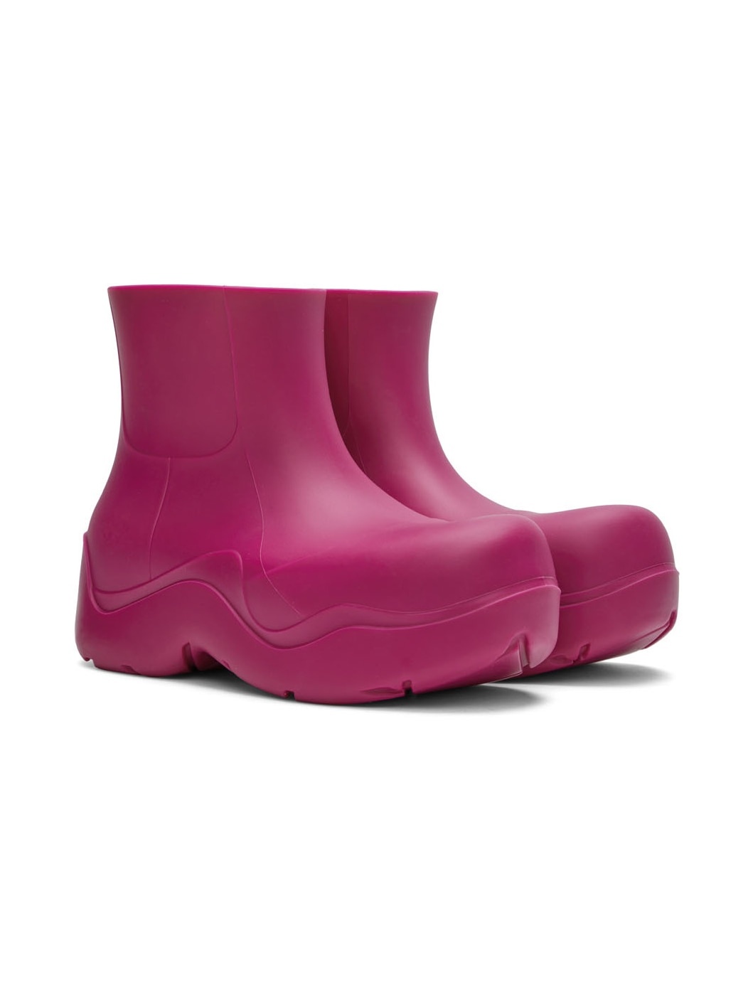 Pink Puddle Boots - 4
