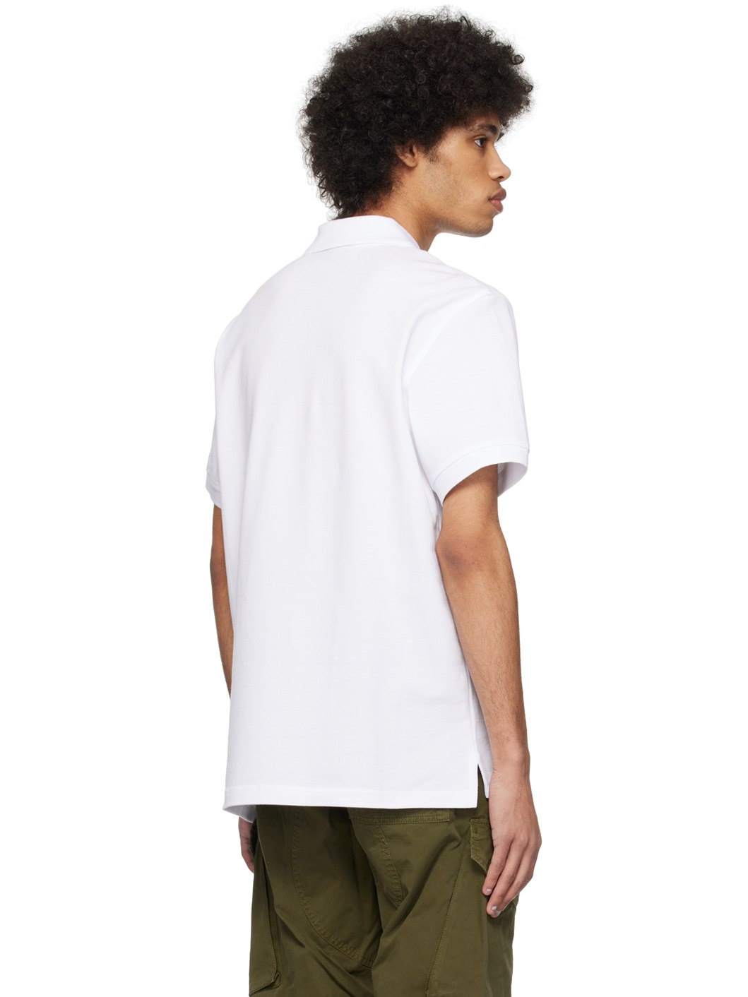 White Phoenix Patch Polo - 3