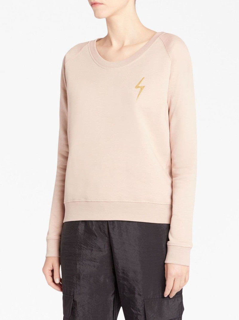 Hanane logo-embroidered cotton sweatshirt 3