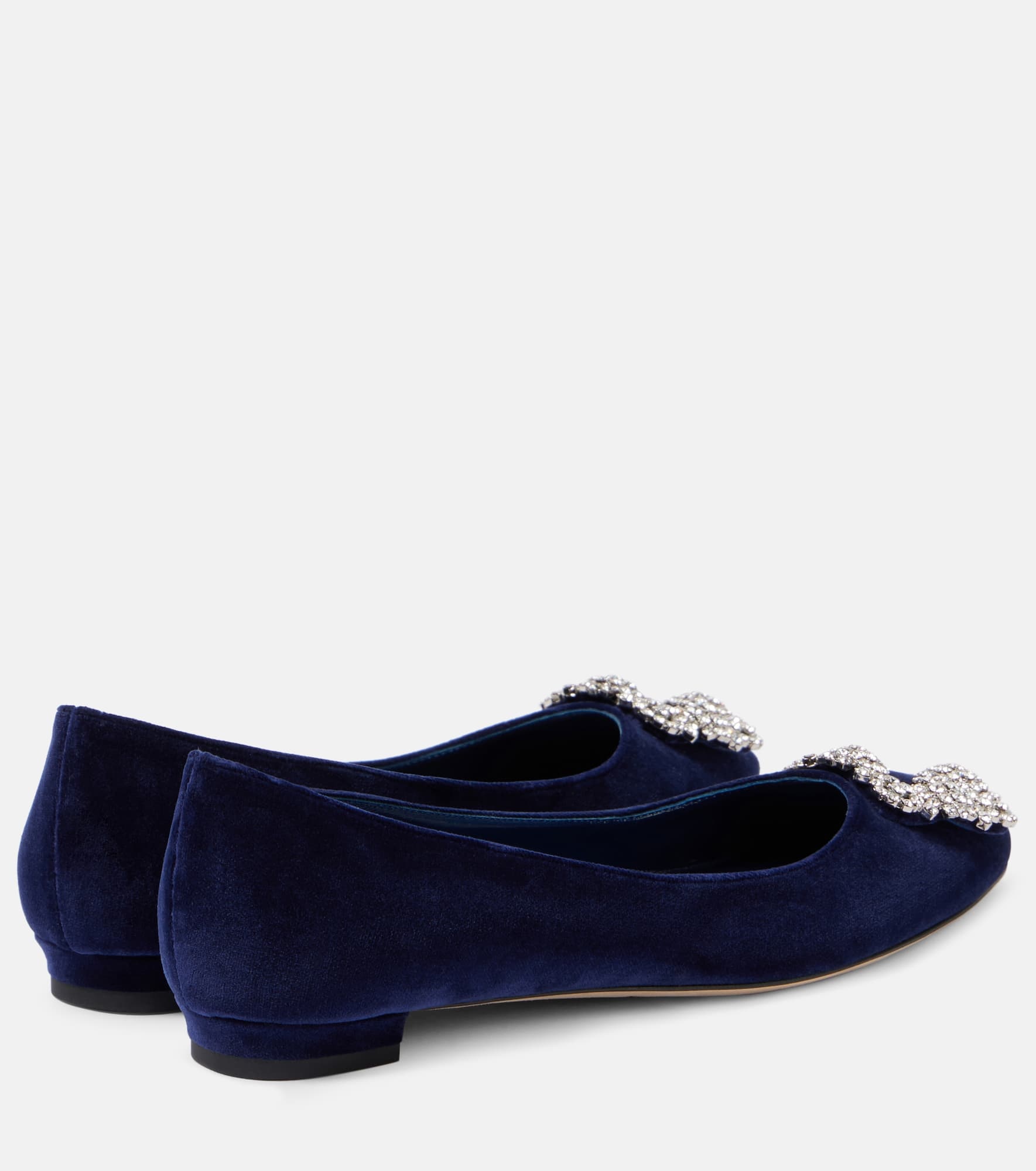 Hangisi velvet ballet flats - 2