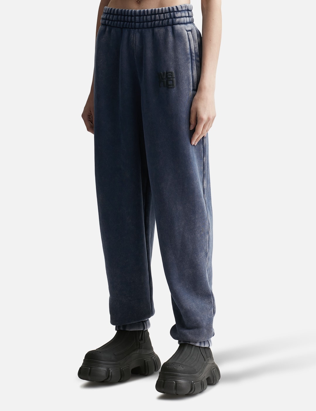 PUFF LOGO SWEATPANT IN STRUCTURED TERRY - 2