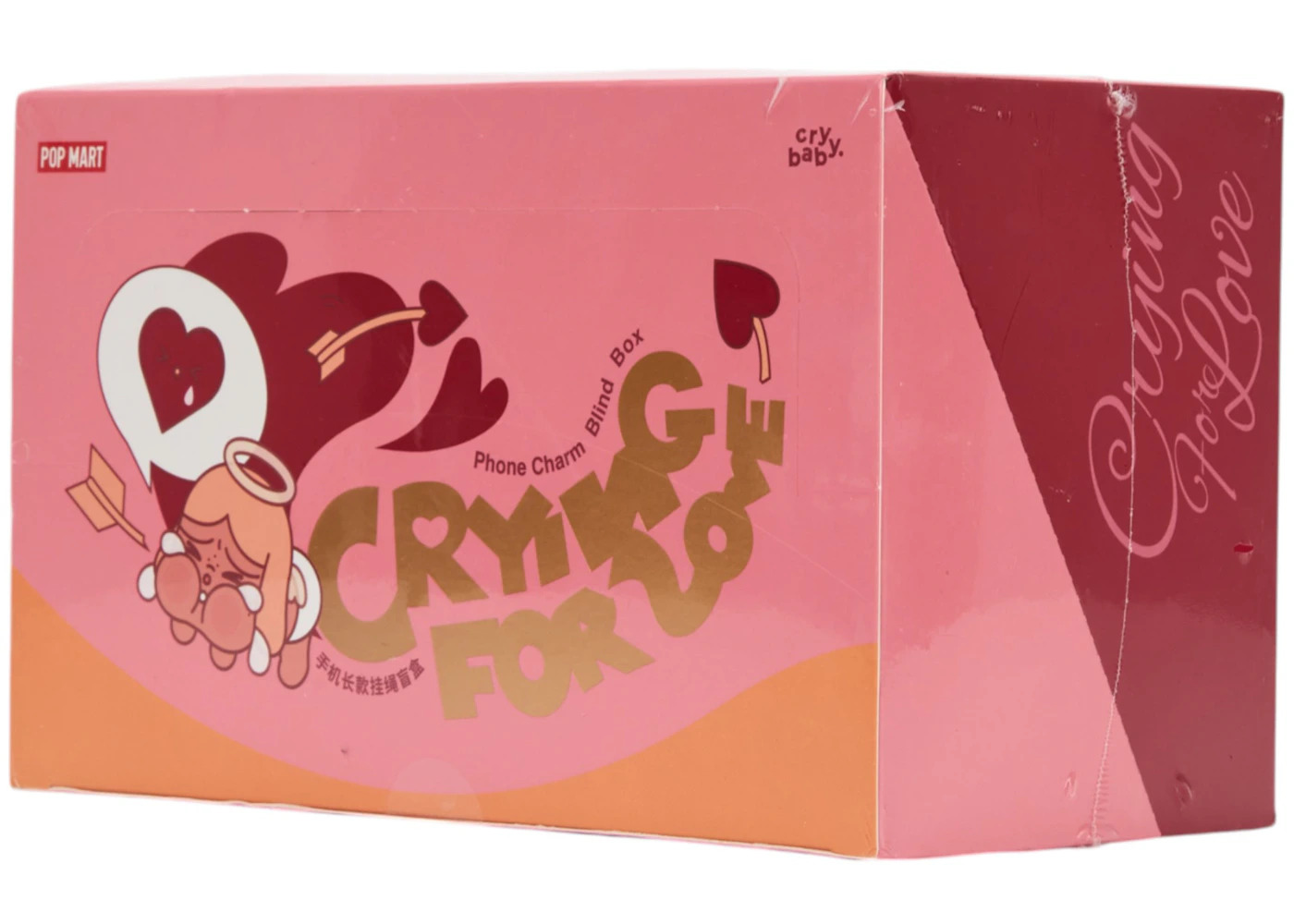 Pop Mart CryBaby Crying For Love Series Phone Charm Sealed Case (6 Blind Box) - 3