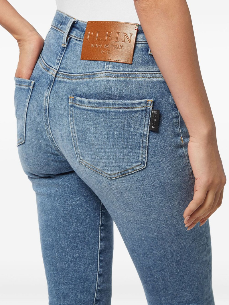 logo-plaque jeans 4