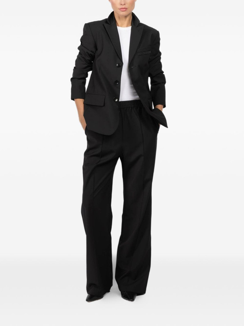 Tibi button-fastening flap-pocket blazer outlook