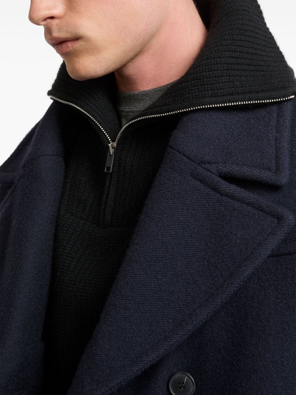 double-breasted coat - 5