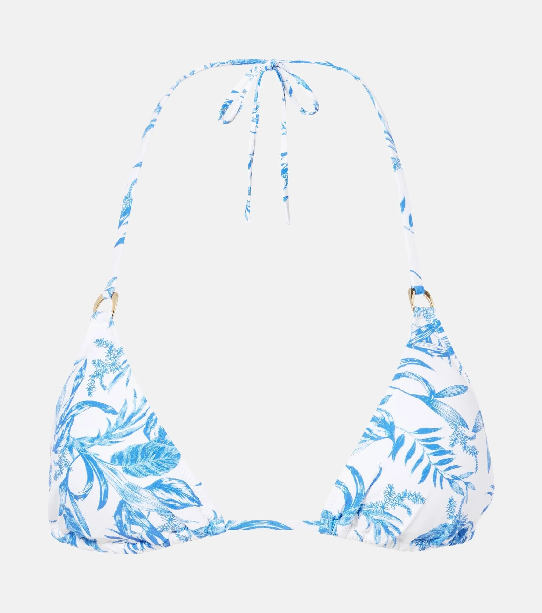 Key West printed bikini top - 1