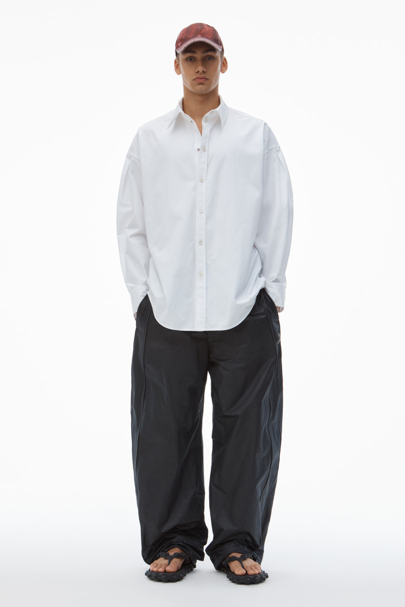 Alexander Wang Classic Button-Up Shirt in Cotton outlook