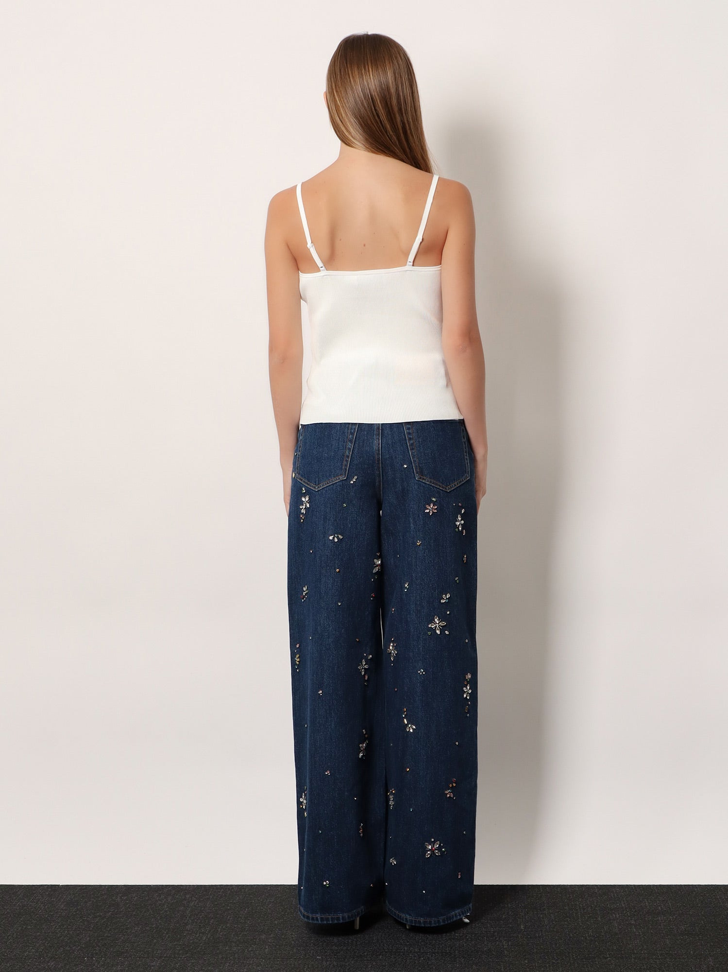 Viscose Top With Lace Inserts - 3
