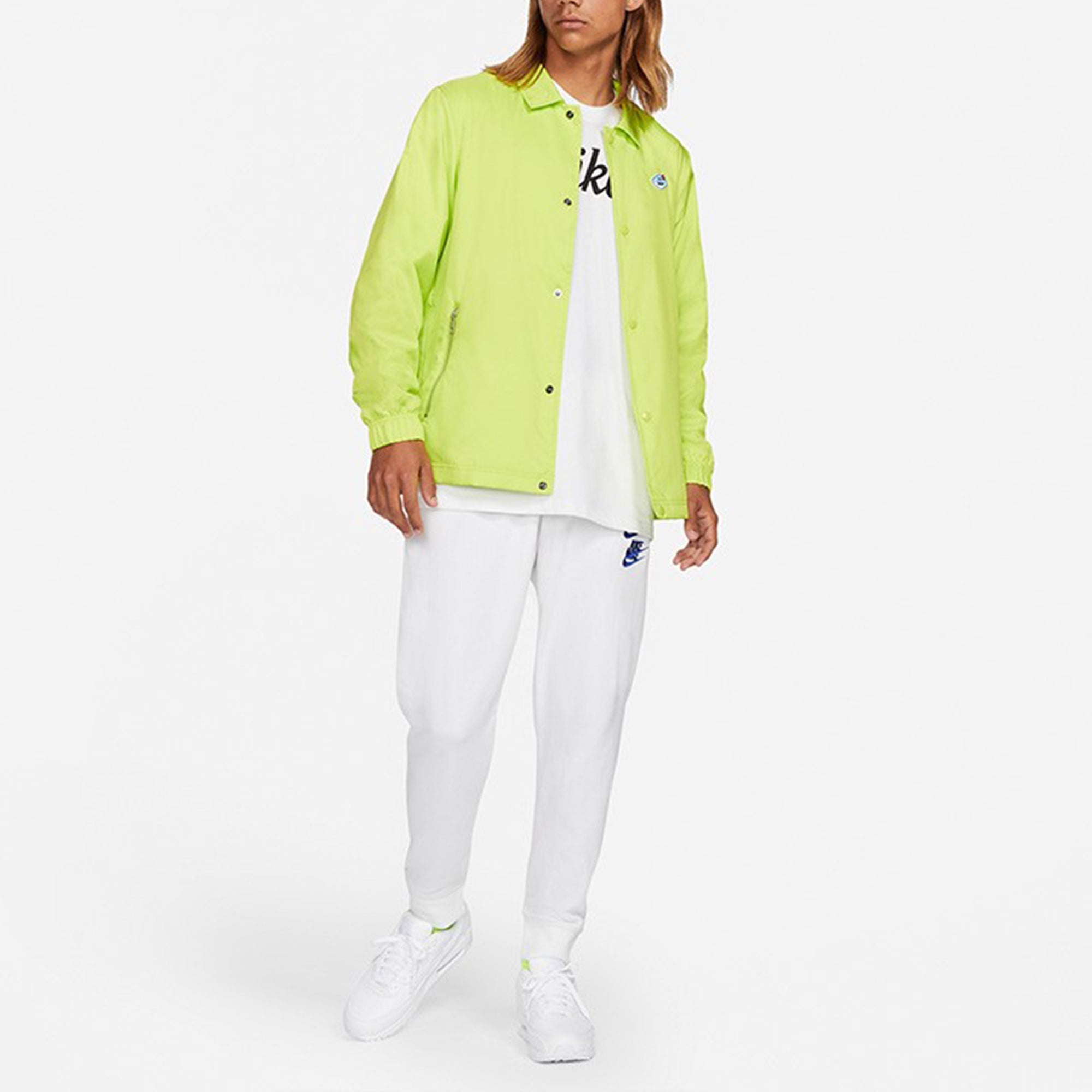 Nike Sportswear Airmoji Wvn JKT Jacket Teeth Green DA8735-389 - 3