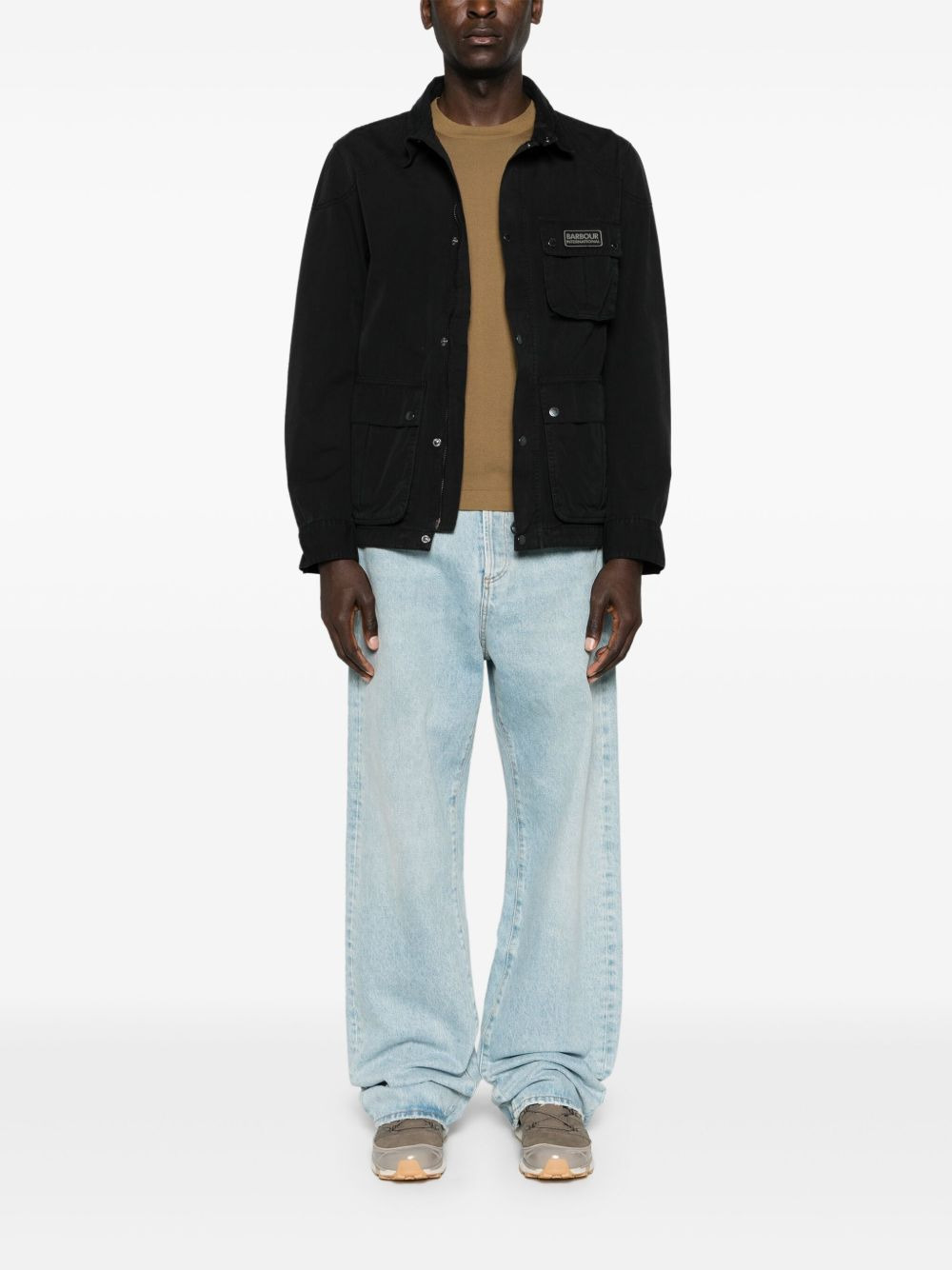crew-neck cotton jumper - 2