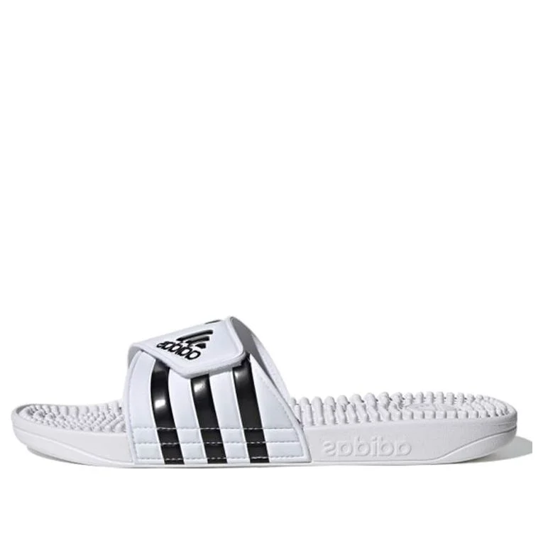 adidas Adissage Slides 'White Black' F35573 - 1