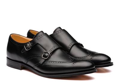 Church's Chicago
Calf Leather Monk Strap Brogue Black outlook