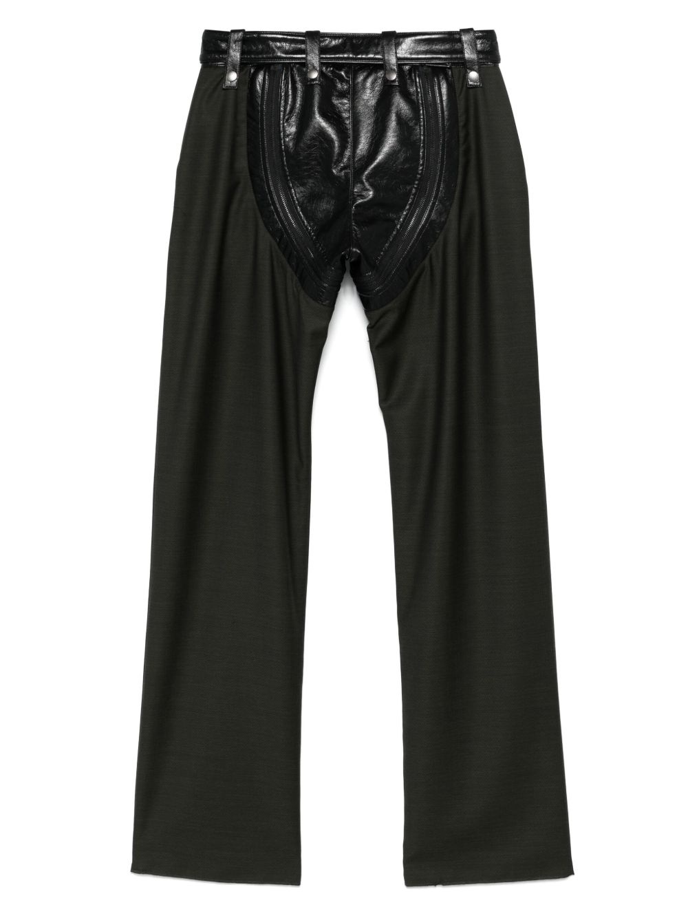 panelled trousers - 2