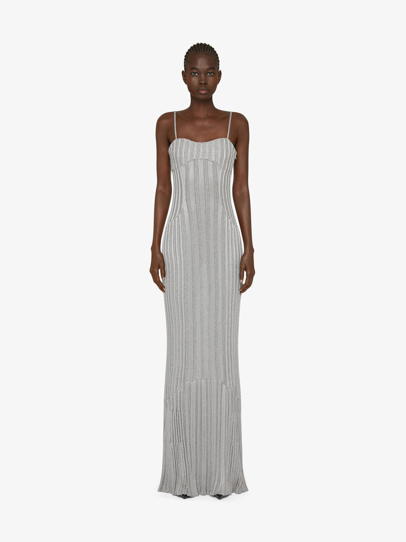 Givenchy LONG STRAPS DRESS IN KNIT WITH 4G PANEL outlook