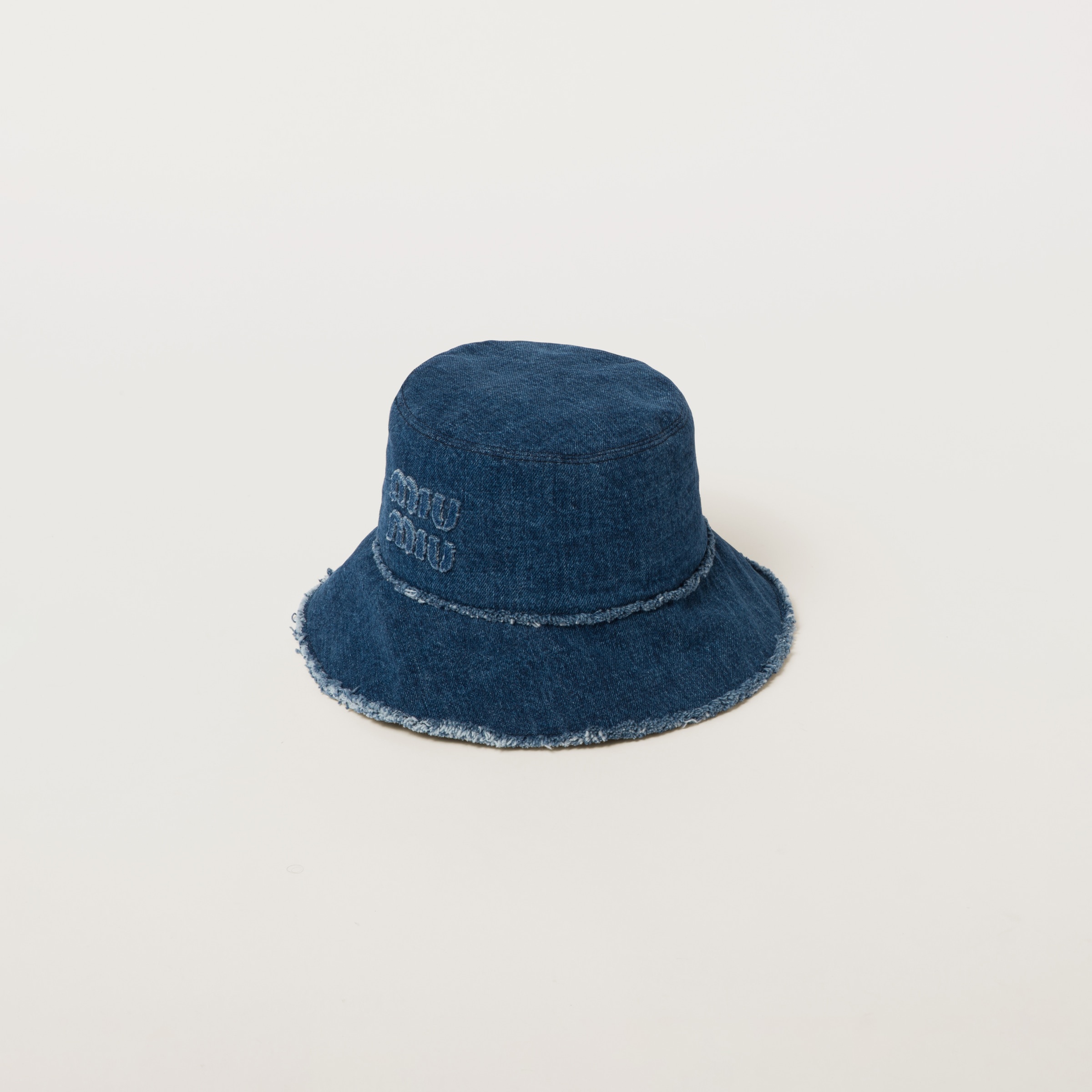 Denim bucket hat - 1