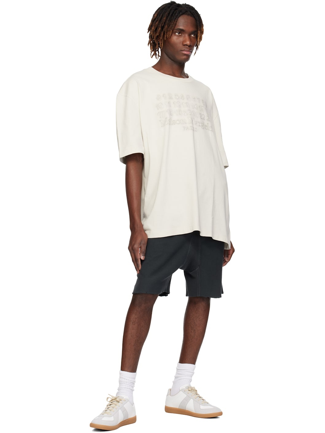 Off-White Embroidered Logo T-shirt - 4