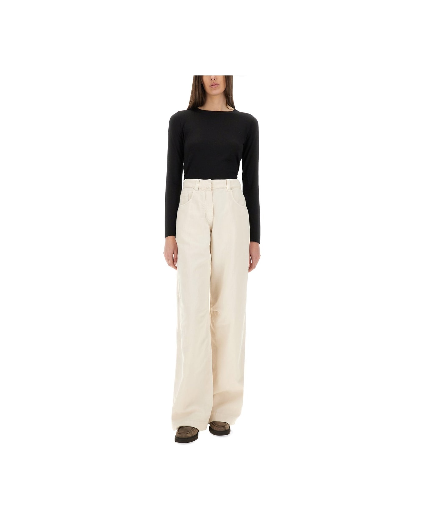 Cashmere And Silk Sweater - 2