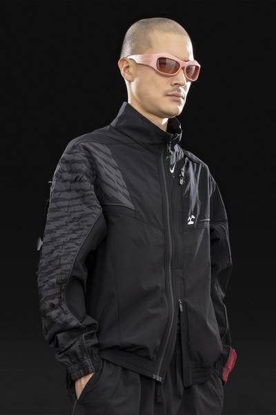 ACRONYM GGG-J2-010 Nike® Acronym® Track Jacket Woven Black/Black outlook