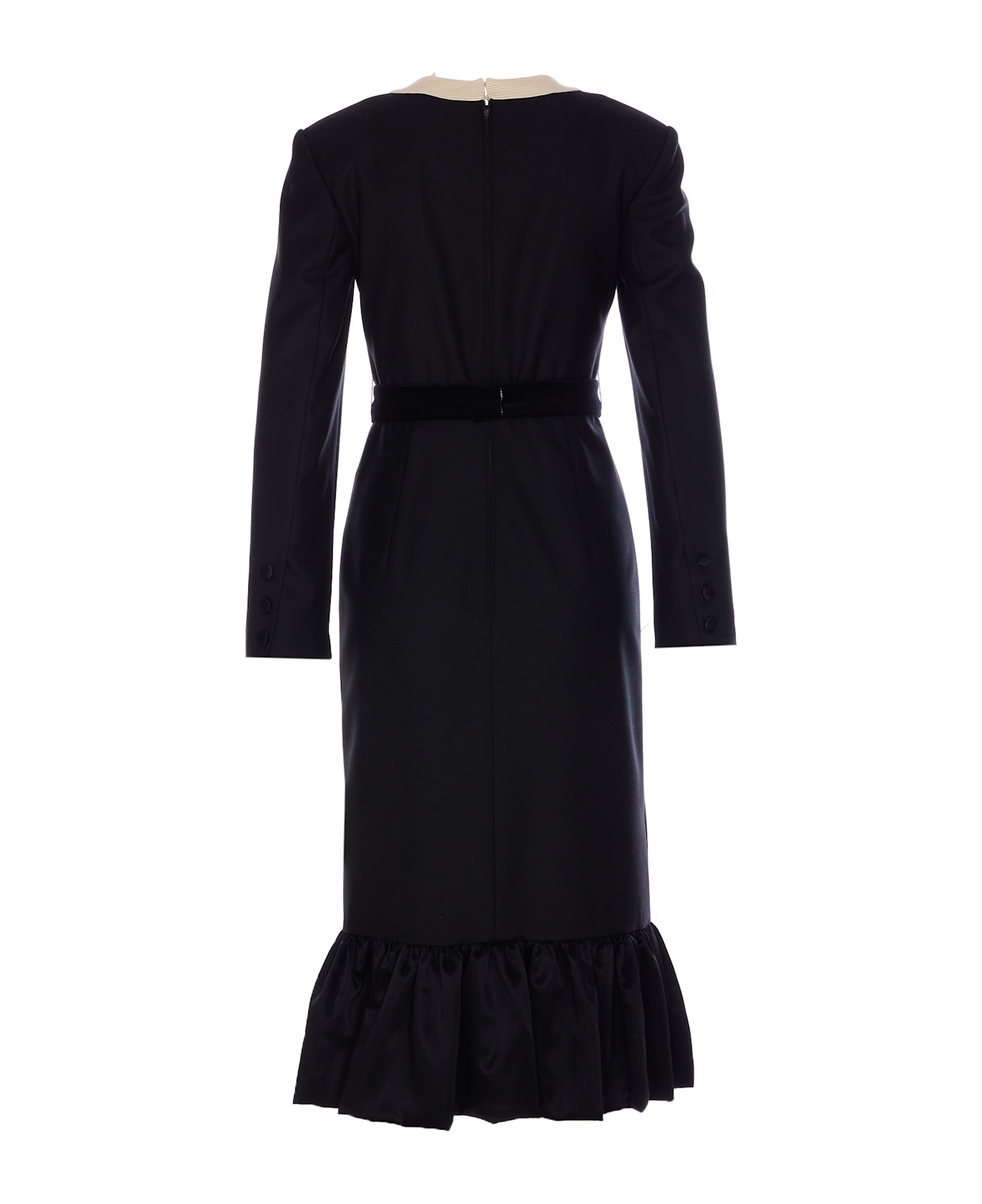 Solid Dress - 2