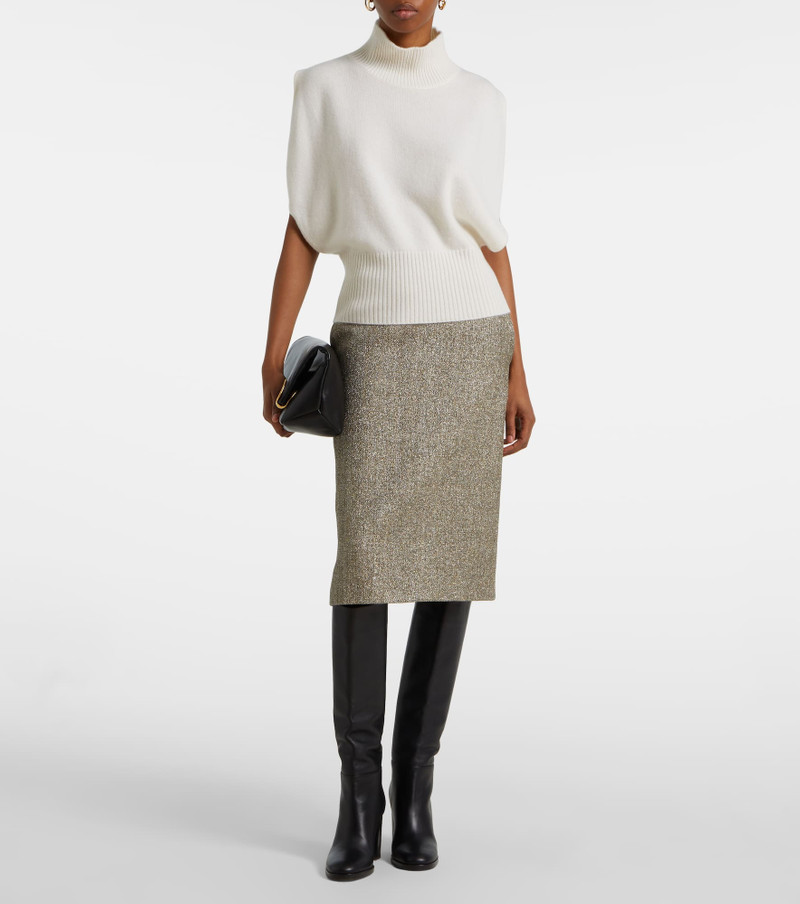 LISA YANG Zaya cashmere top outlook