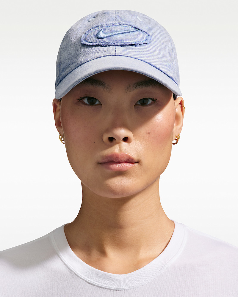 Nike Club Unstructured Denim Patch Cap 3