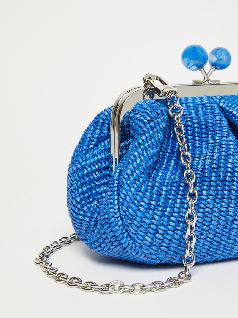 PALMAS Small raffia-effect Pasticcino Bag 4