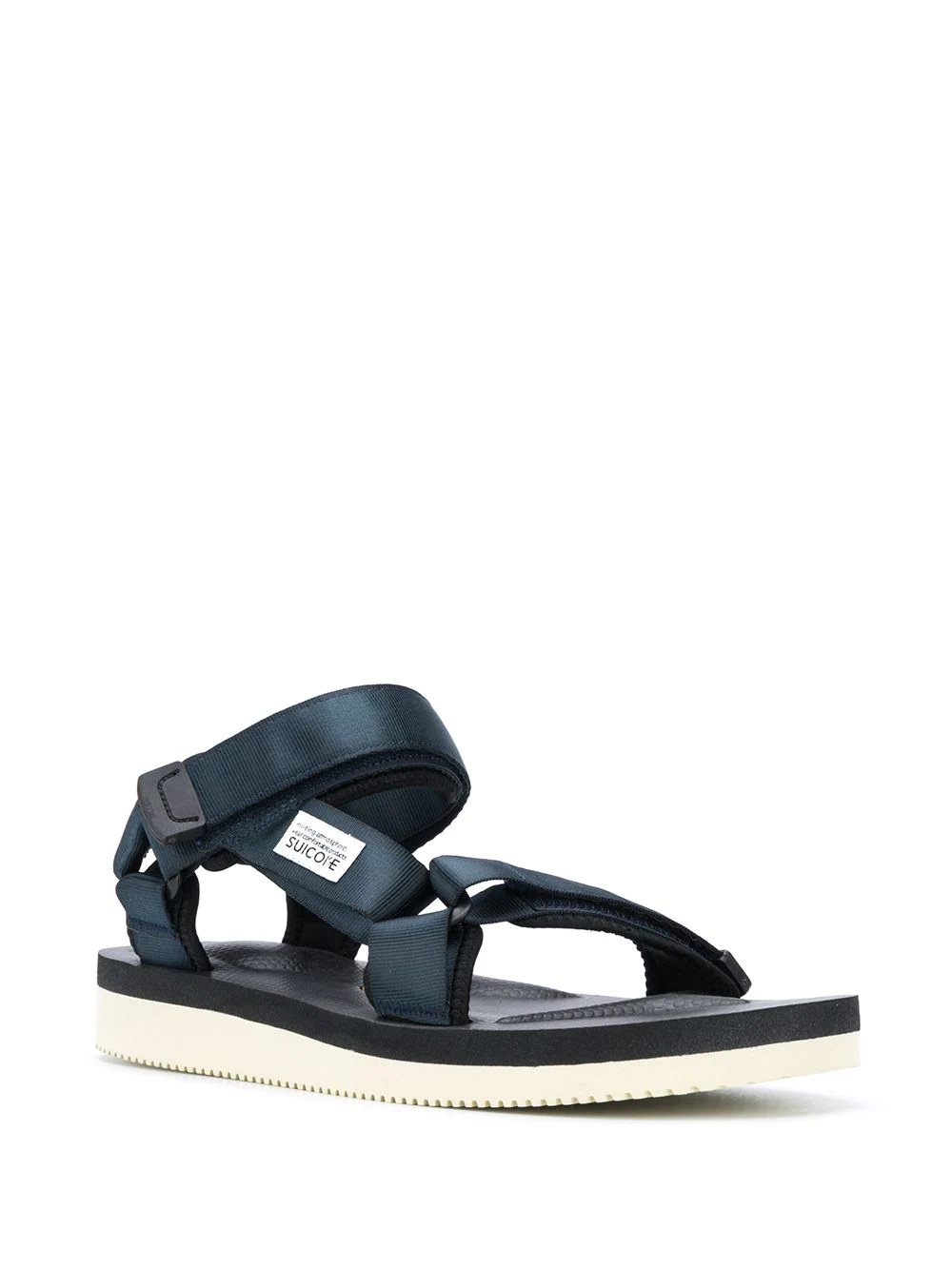 contrast-sole strappy sandals - 2