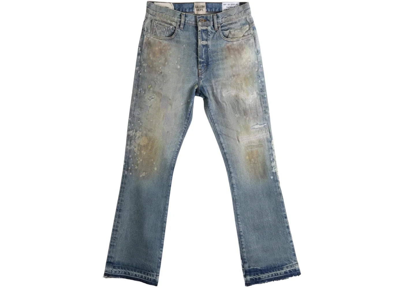 Gallery Dept. Greased Jean Indigo - 1