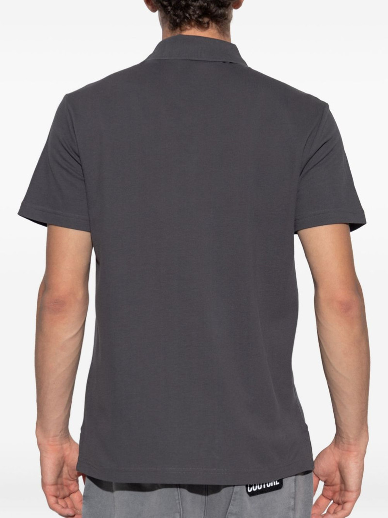 logo cotton polo shirt 4
