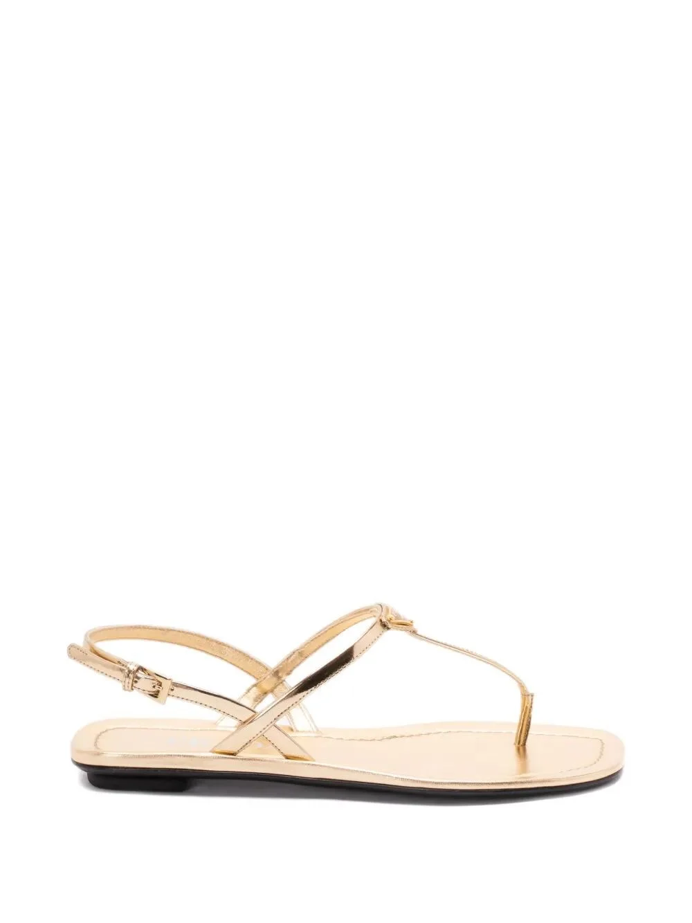 LOW PATENT LEATHER FLIP FLOPS - 1