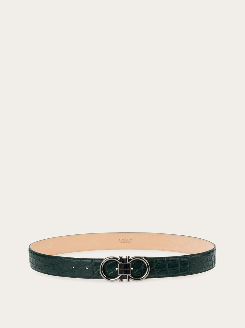 Adjustable Gancini belt 3