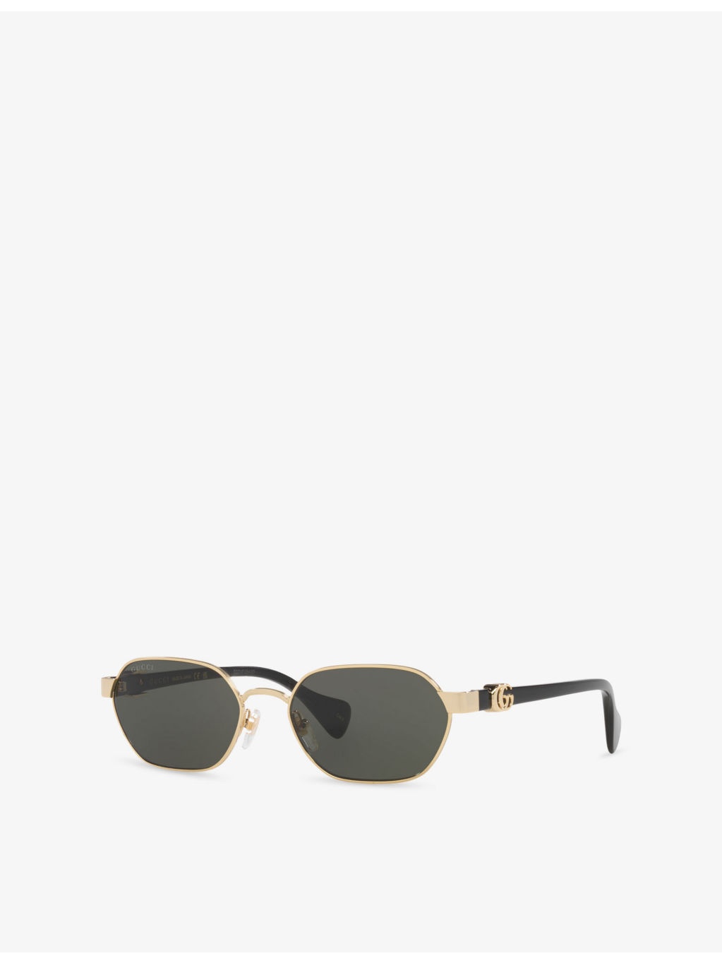 GG1593S Rectangular-Frame Metal Sunglasses - 4