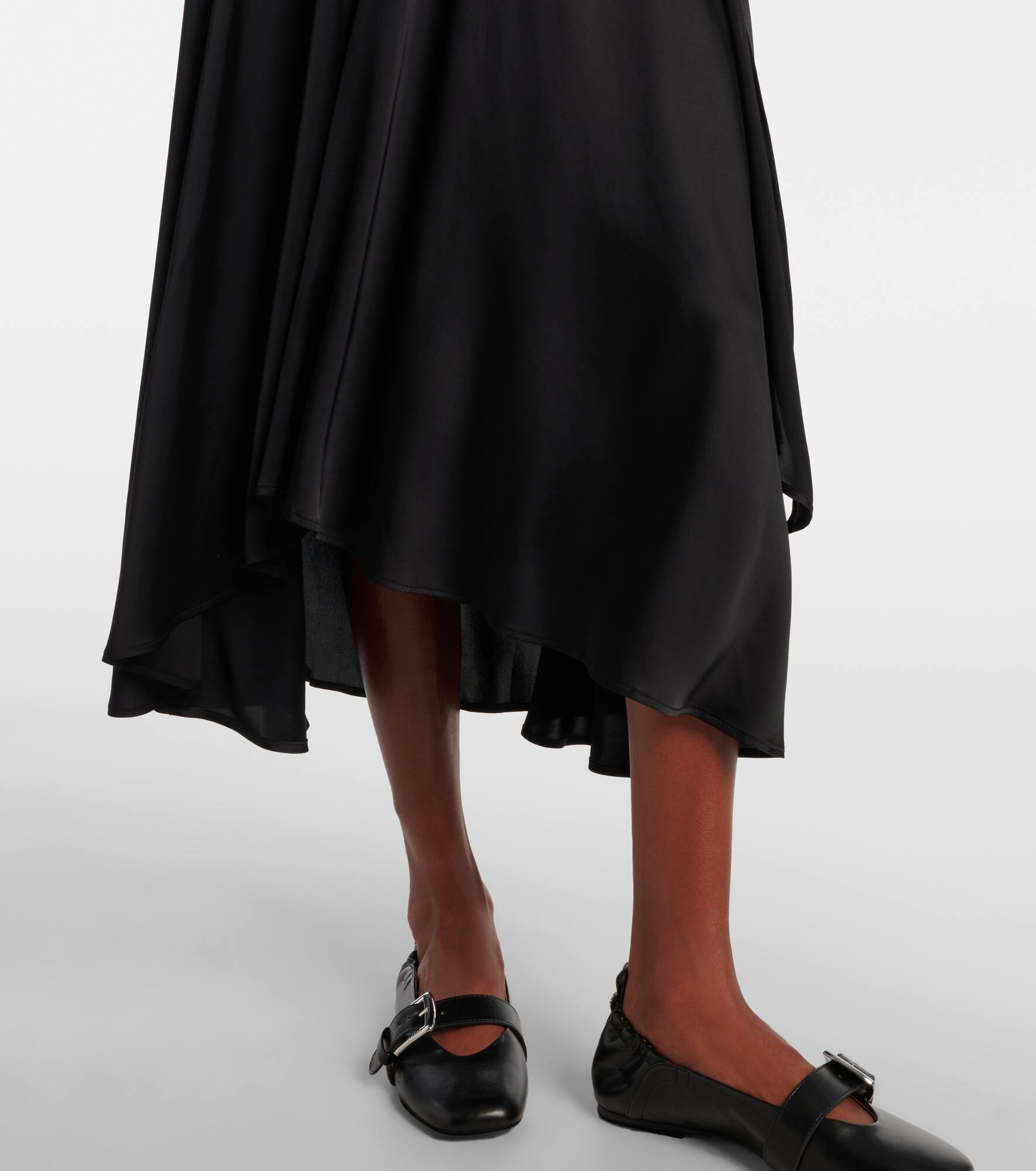 Asymmetric midi dress - 5