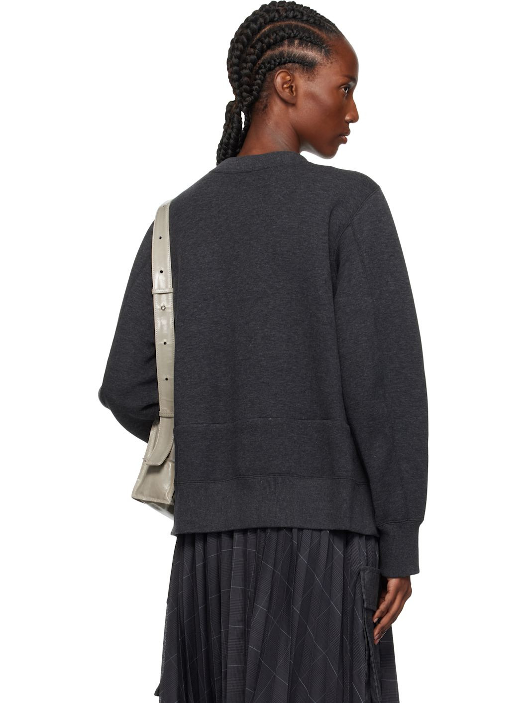 Gray Sponge Sweatshirt - 3