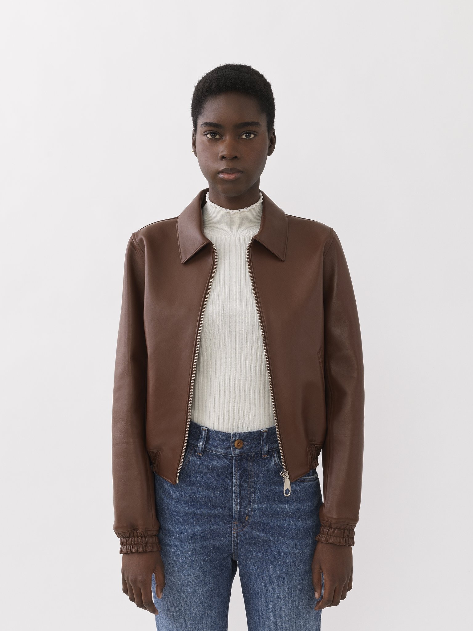 SHORT BLOUSON JACKET - 2