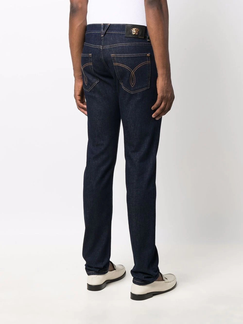 mid-rise slim-fit jeans - 4