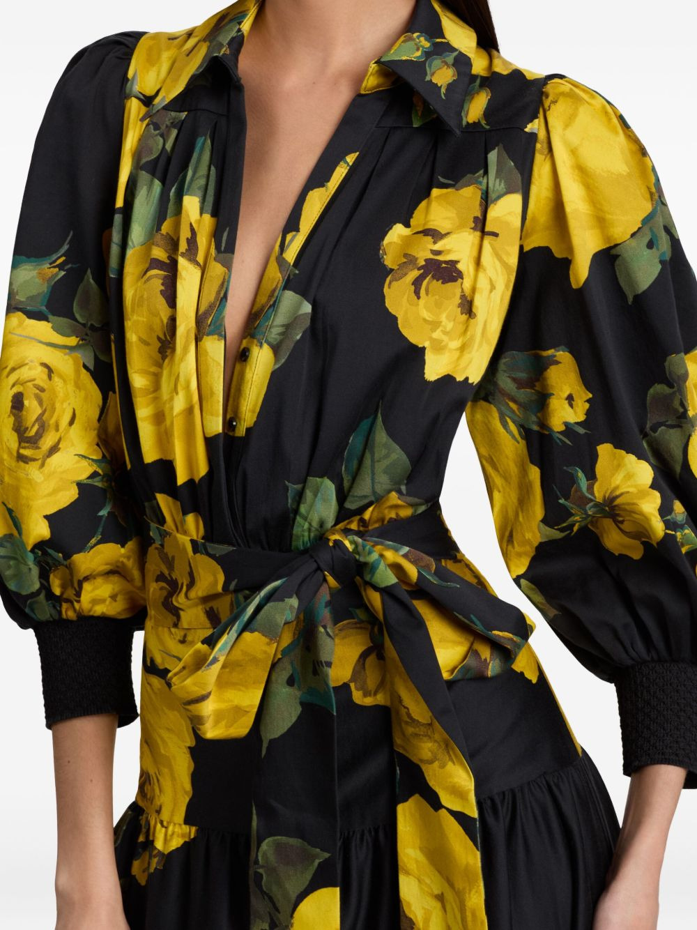 Cora tiered shirt dress - 5