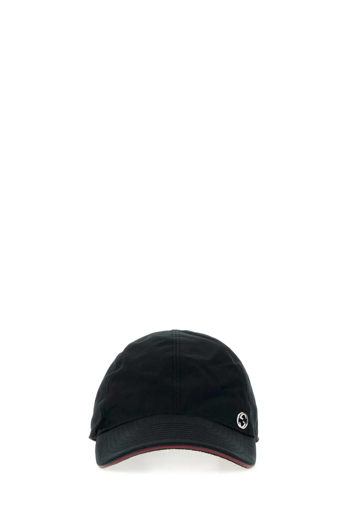 Gucci Men Black Cotton Blend Baseball Cap - 1