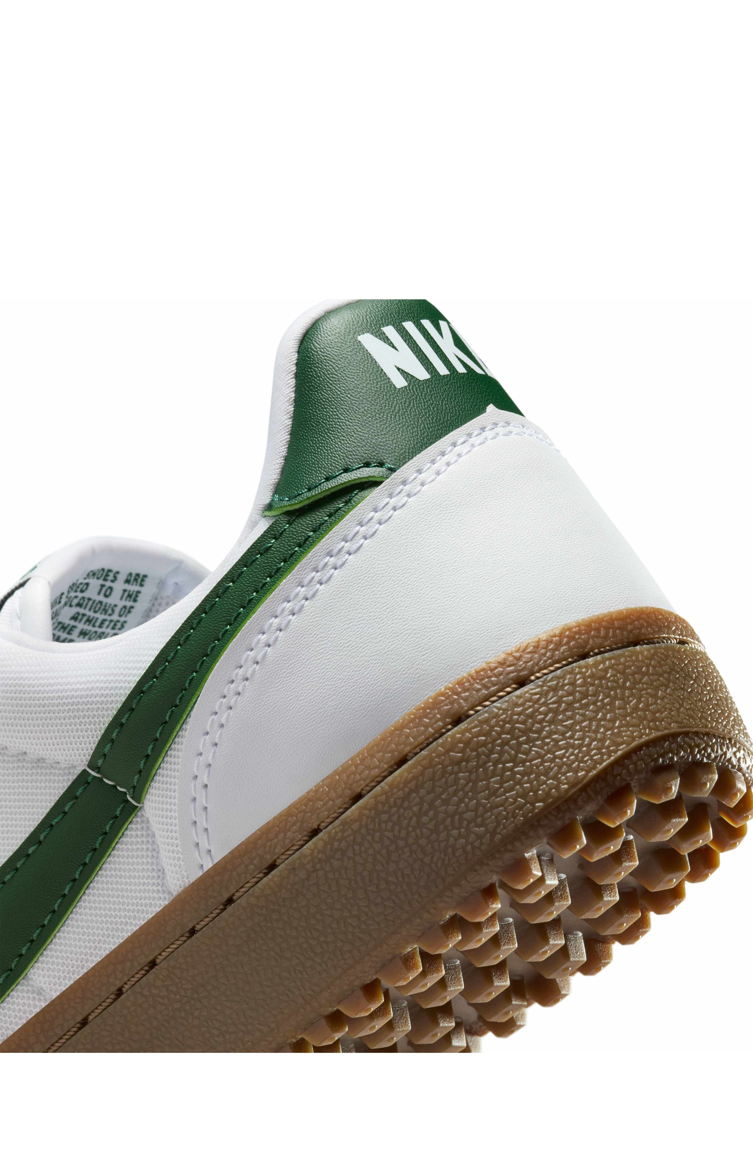 Nike Field General Sneaker in White/Green/Brown at Nordstrom - 7