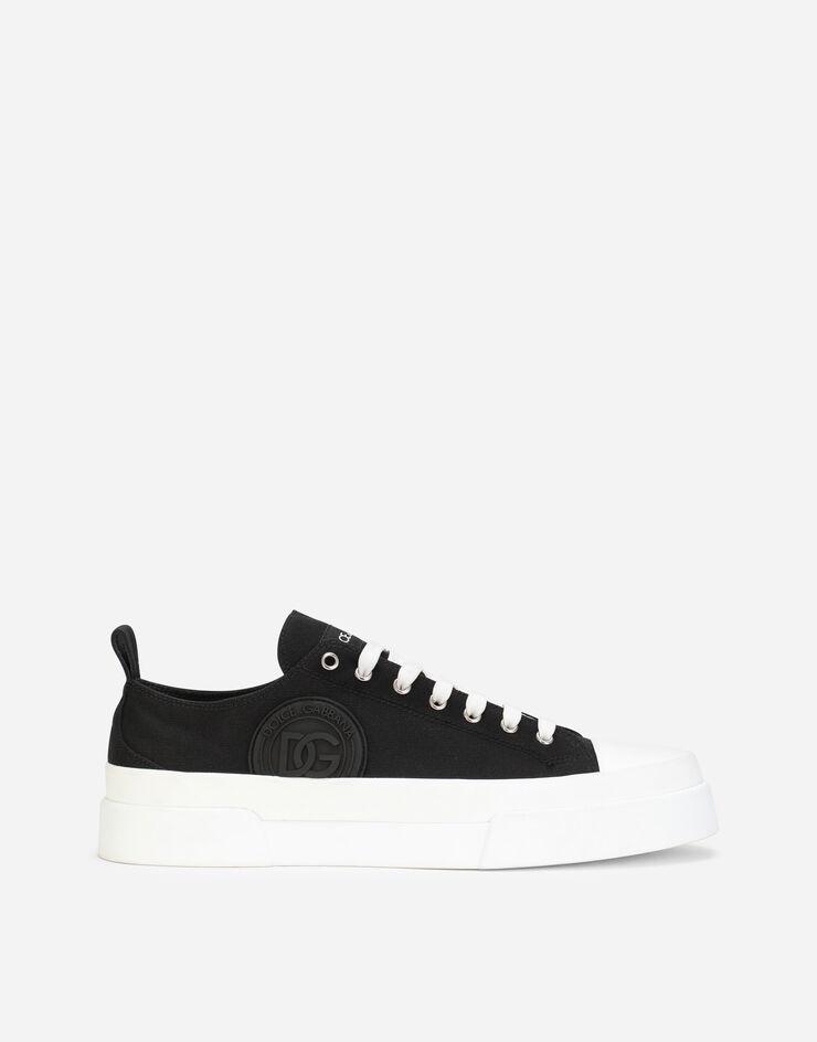 Canvas Portofino Light sneakers with DG logo - 1