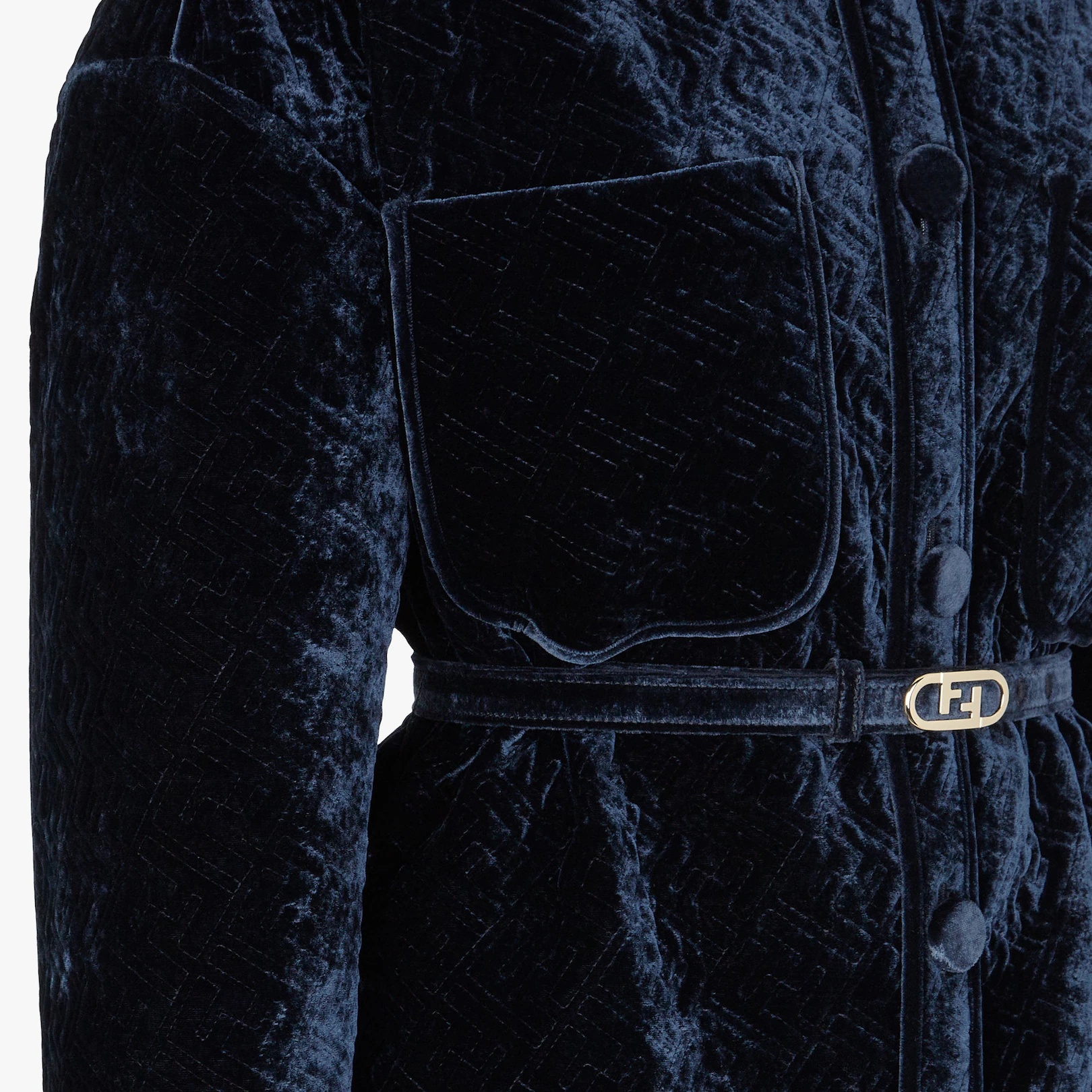 Blue velvet Go-To Jacket - 3