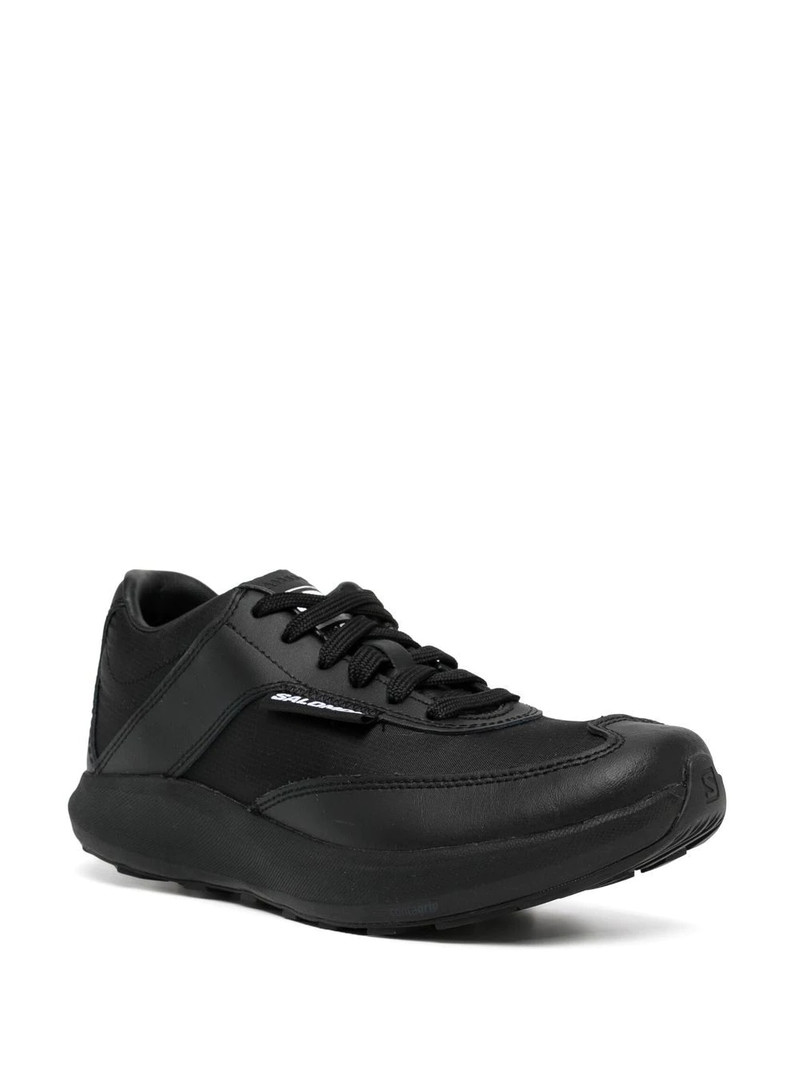 Comme Des Garçons x Salomon SR90 panelled sneakers outlook