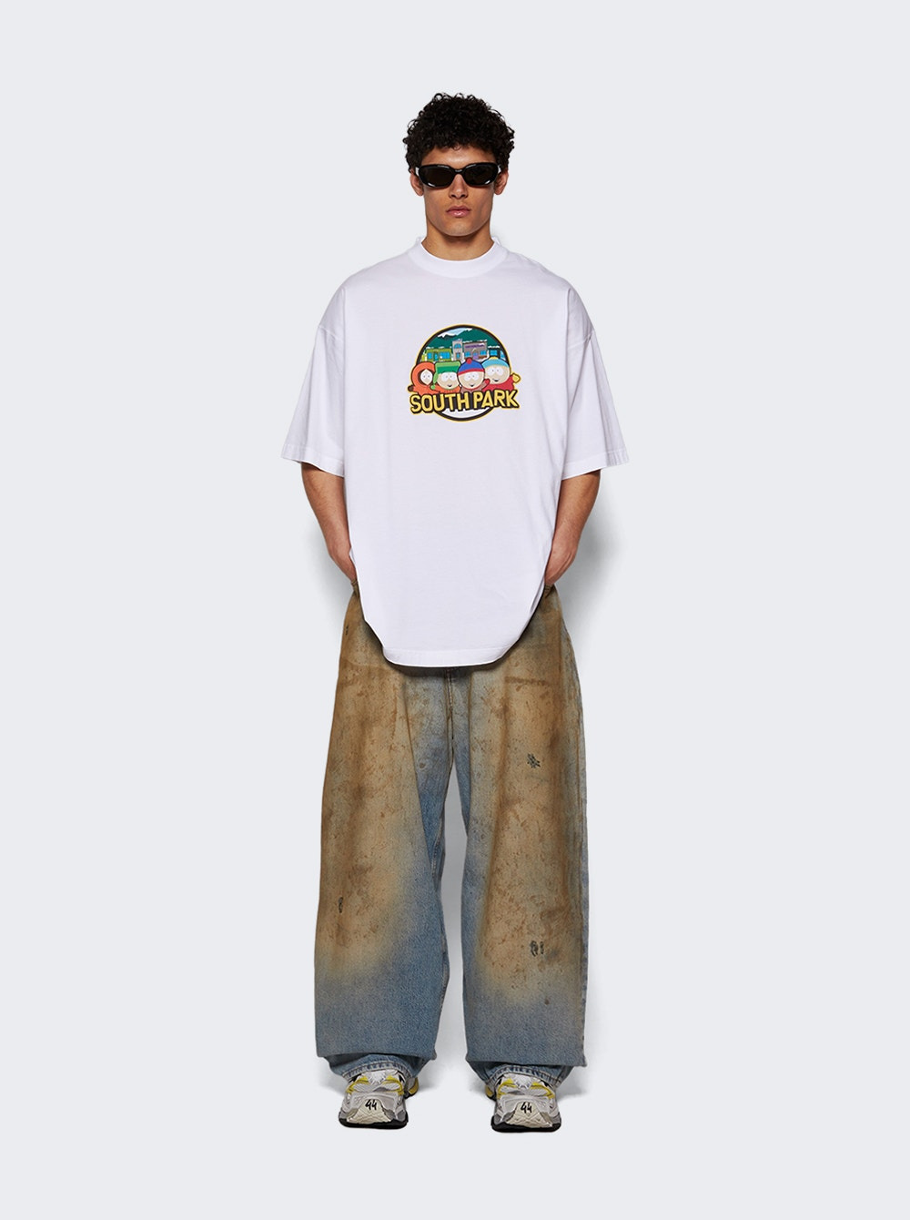 Southpark Oversized Tee White - 2