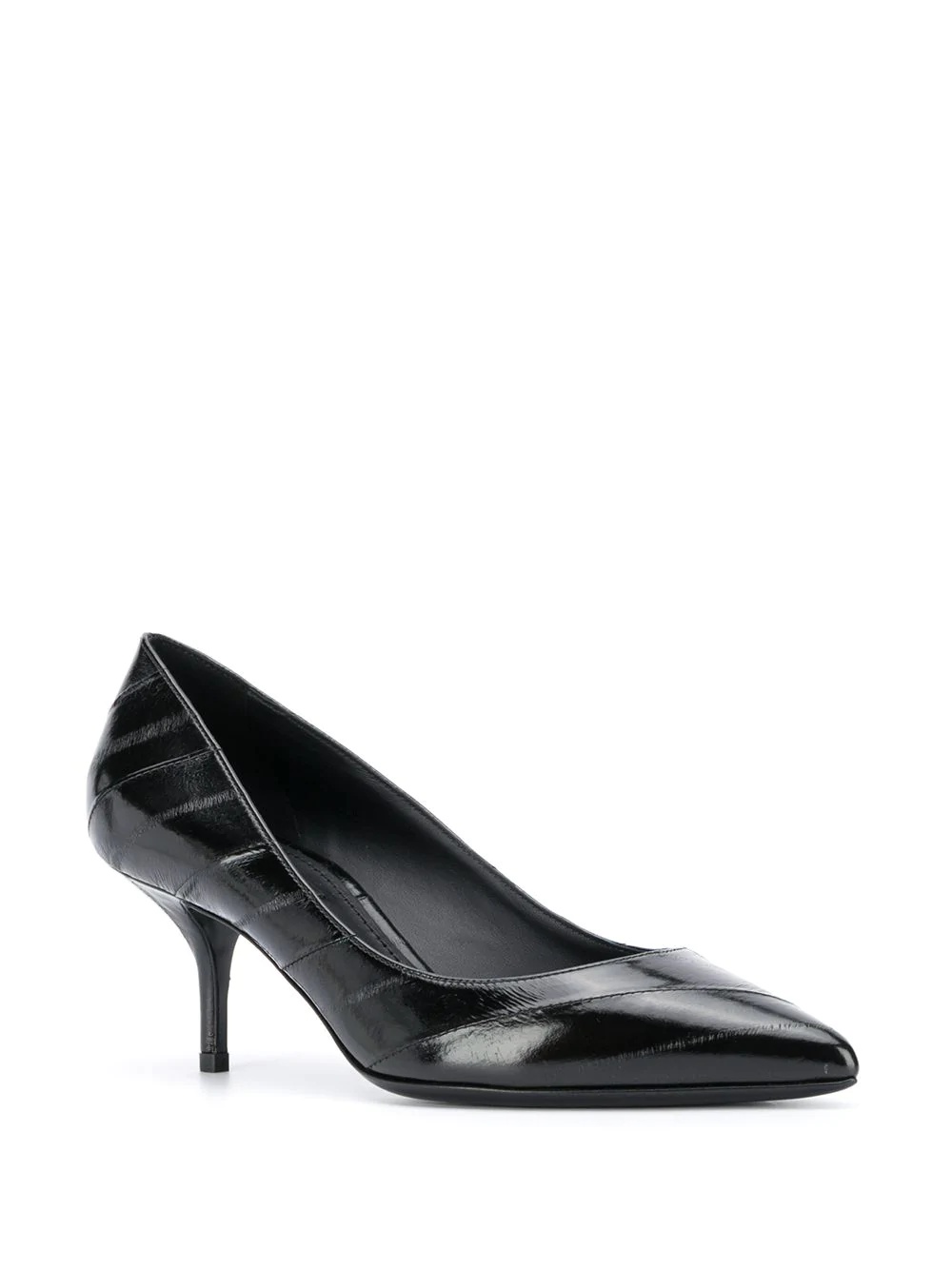 pointed-toe leather pumps - 2