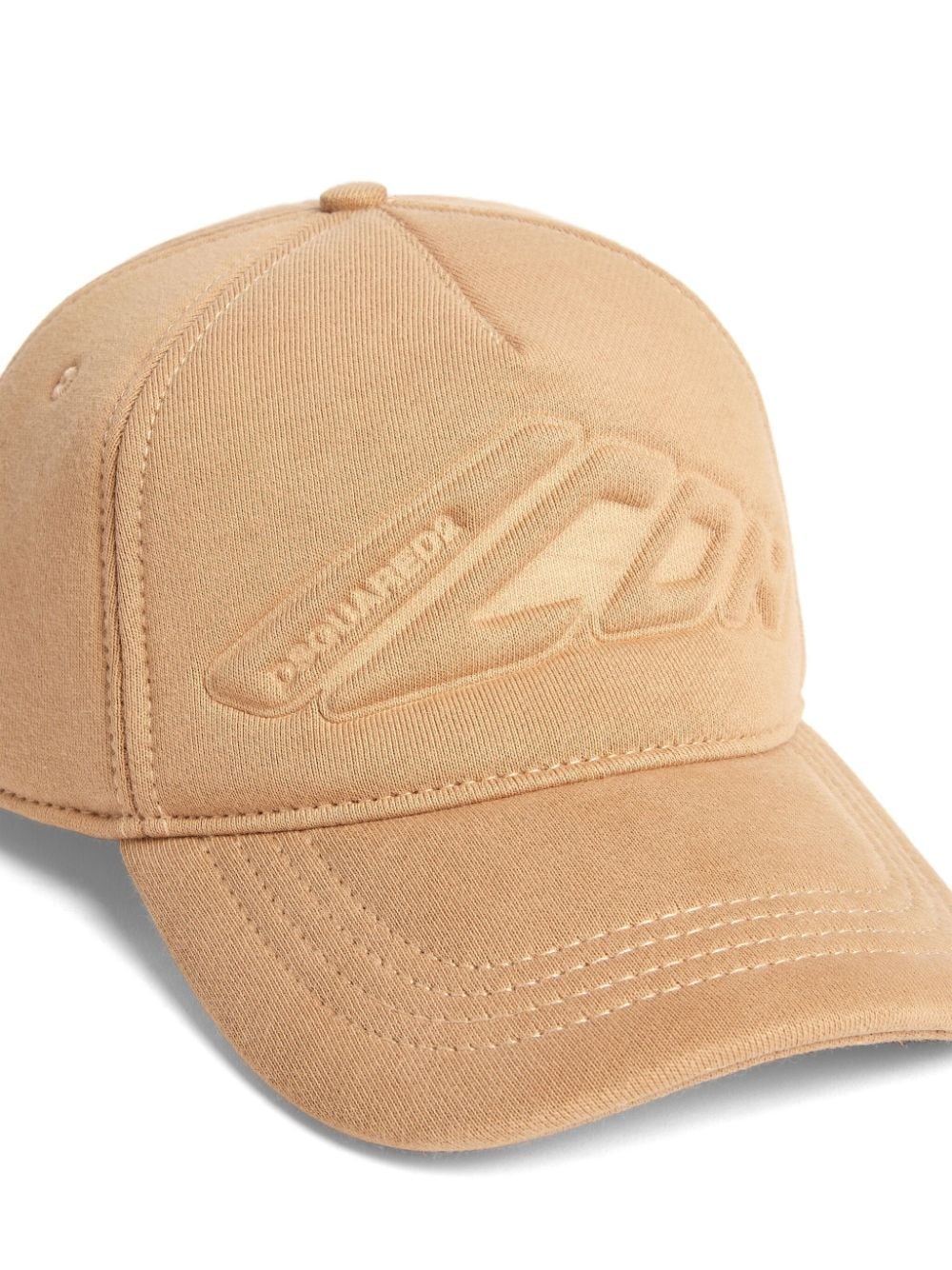 logo-embossed baseball cap - 3