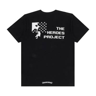 Chrome Hearts Chrome Hearts The Heroes Project T-Shirt 'Black' outlook