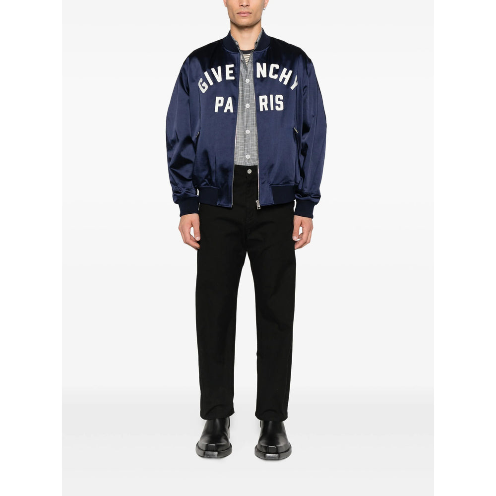 Givenchy Blue Jackets - Bomber Jackets Men - 5