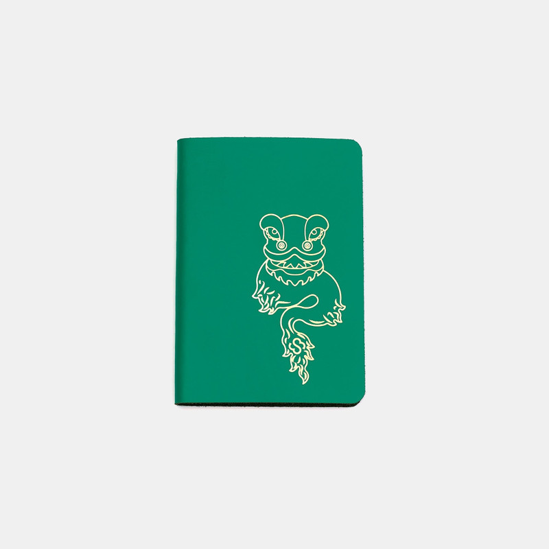 The Lunar New Year A6 Notebook - Emerald Green 1