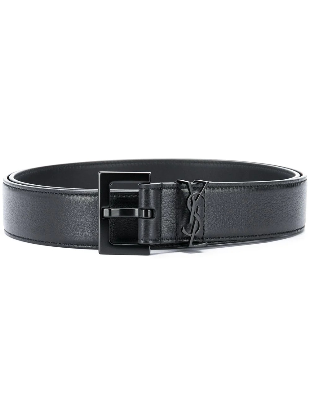 monogram buckle belt - 1